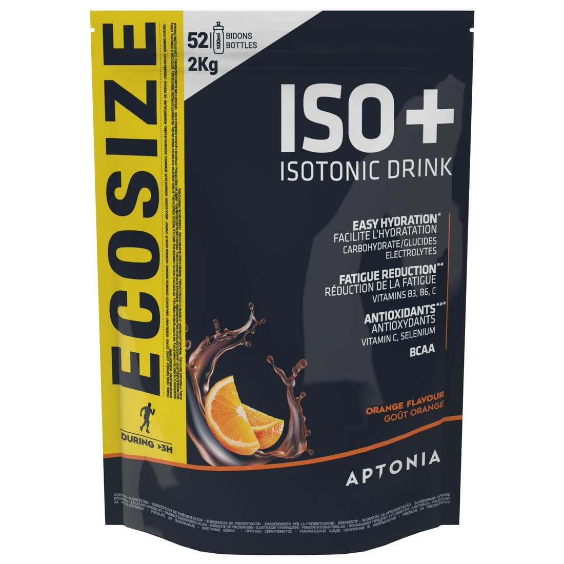 BOISSON ISOTONIQUE POUDRE ISO+ CITRON 2KG