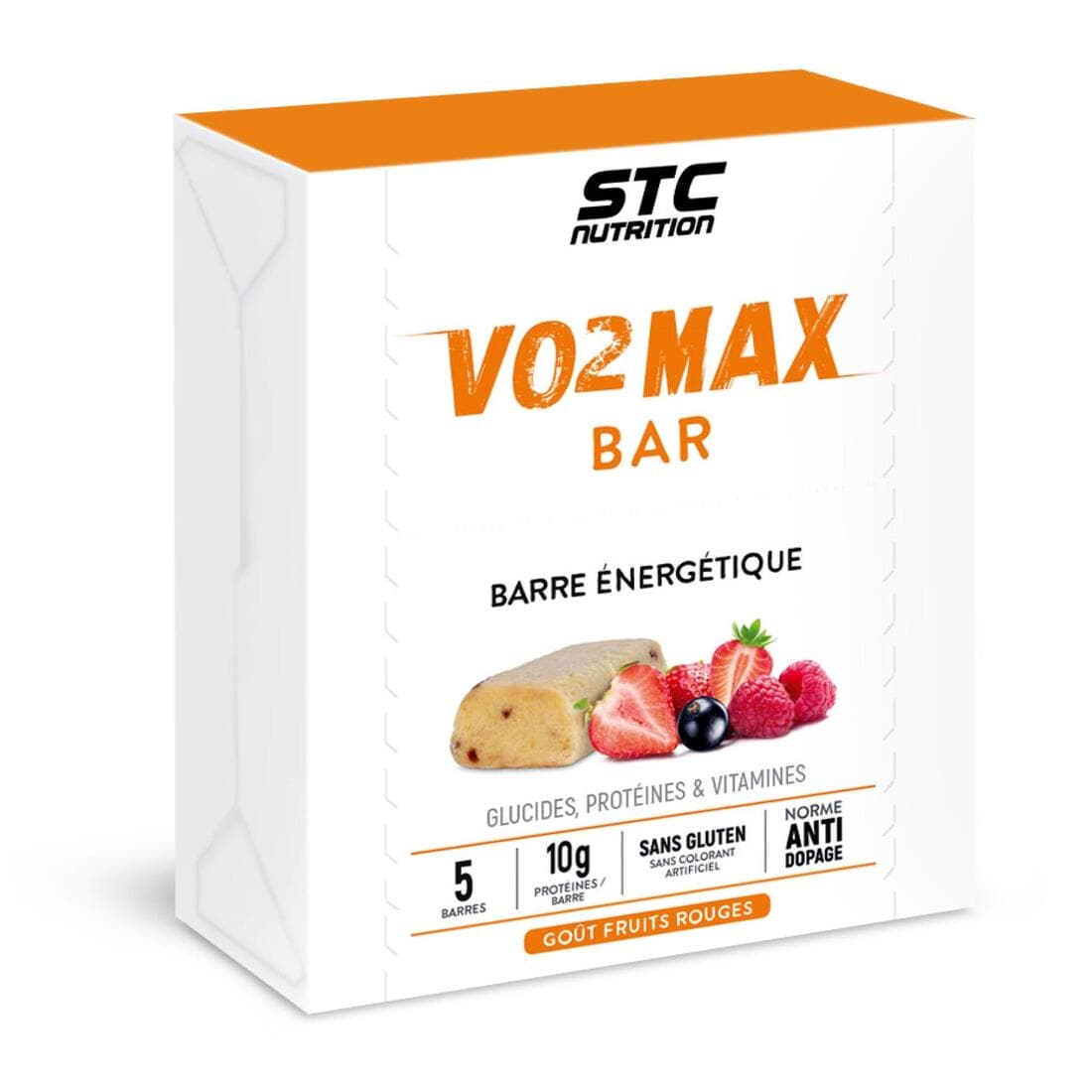 Pack barres énergétiques V02 max haute performance STC NUTRITION