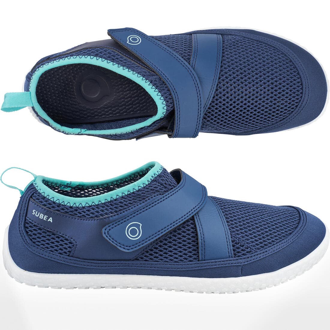 Chaussures aquatiques avec scratch Adulte - Aquashoes 500