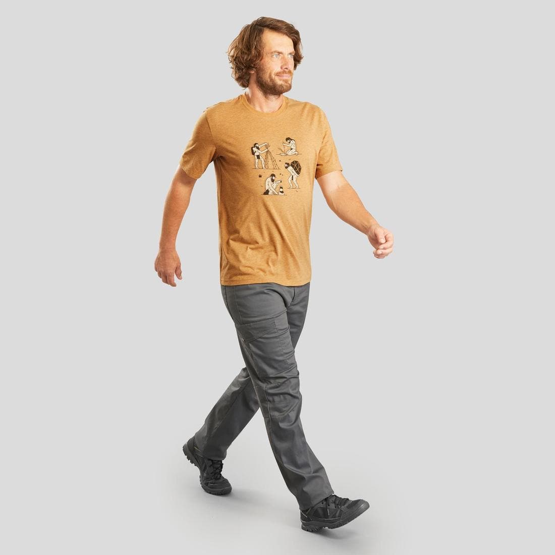 T-Shirt manches courtes Randonnée Homme TechTIL 100