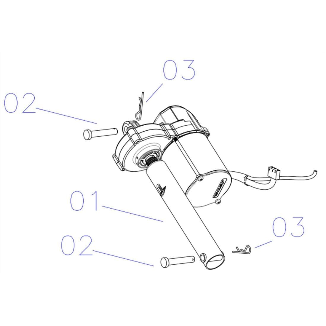 MOTEUR D'INCLINAISON