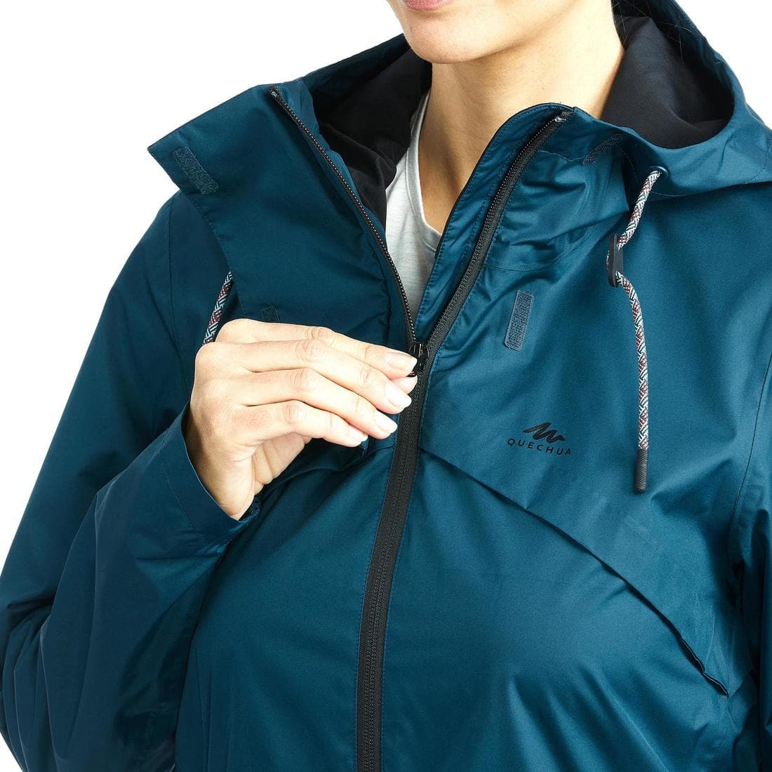 Veste imperméable de randonnée - NH500 - Femme