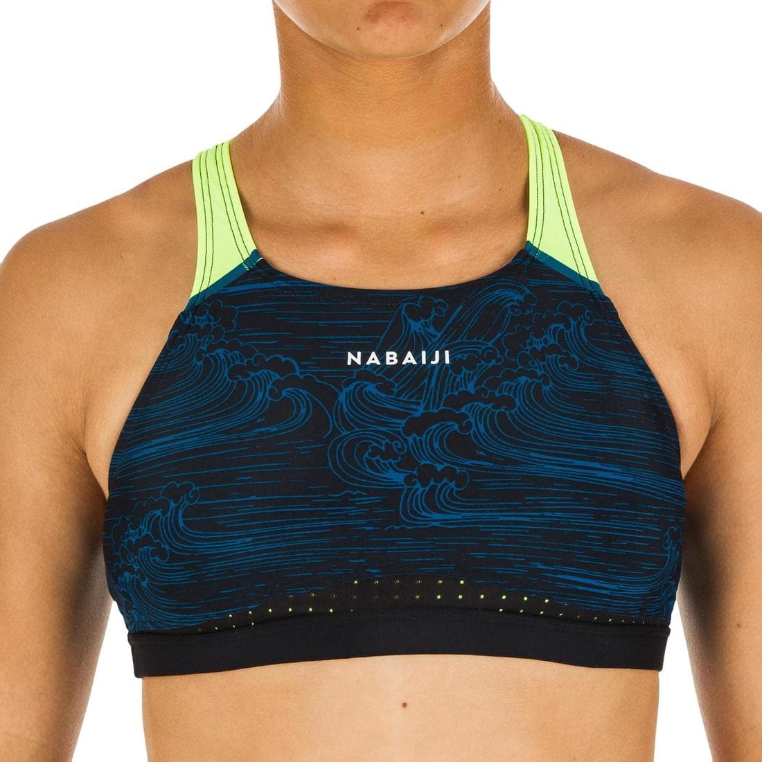 Haut de maillot de bain de natation fille  Kamyleon Wave